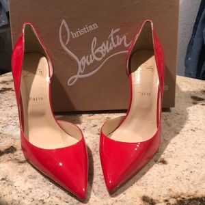 Iriza 100 patent Red Louboutin